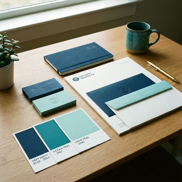 Brand Identity Design Mockup